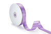 Solid Color Satin Decorative Wrapping Ribbon with Gold Edge